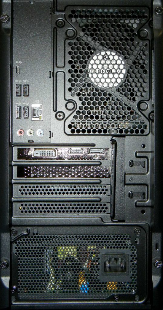 Lenovo Legion T550i　 GeForce GTX 1660 SUPERの映像出力端子